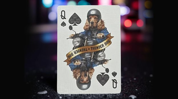 Biker Dogs Playing Cards by Collectable Playing Cards