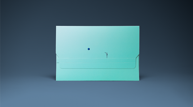 Outside the Box (Blue) by Thomas Badar