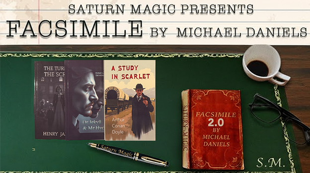 Facsimile 2.0 The Unabridged Book Test (Dr Jekyll and Mr Hyde) by Michael Daniels