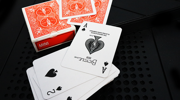 Mini Bicycle Cards (Orange)