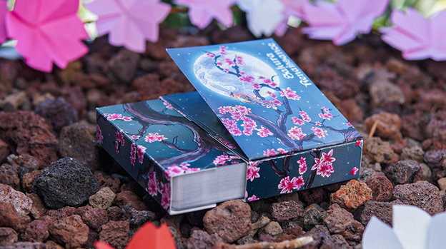 Sakura Renaissance 3D Pop-up Moonlight Edition Playing Cards
