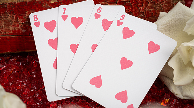 Good Pals Valentine's Pink Playing Cards