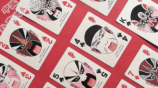 The Three Kingdoms of Peking Opera Playing Cards