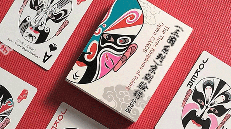 The Three Kingdoms of Peking Opera Playing Cards