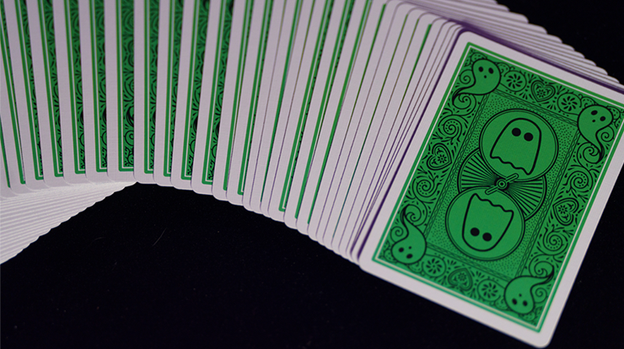 Bicycle Boo Back Playing Cards (Green)