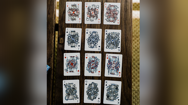 Seafarers: Mediterraneo Blue Edition Playing Cards by Joker and the Thief