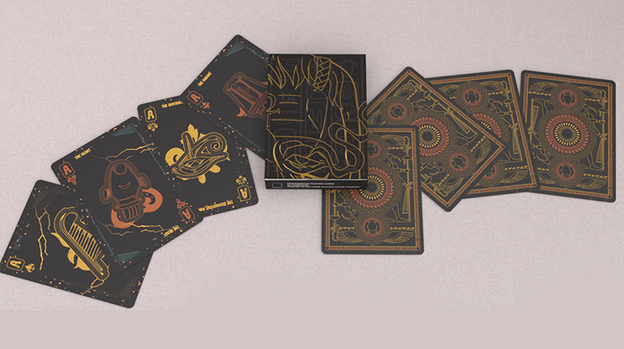Frankenstein Series Egypt Edition (Gilded) Playing Cards