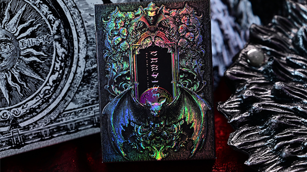 Trinity of Night - Vampire HOLO Playing Cards by Evokad
