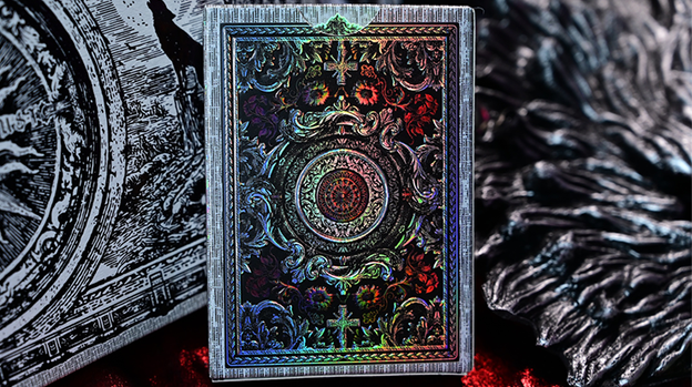 Trinity of Night - Demon Hunter HOLO Playing Cards by Evokad