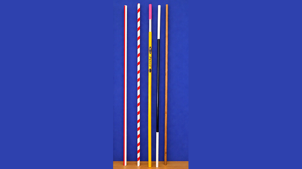 8 Foot Appearing Multi-Color Pole by Big Guy's Magic - Coloring Book Kicker Finale