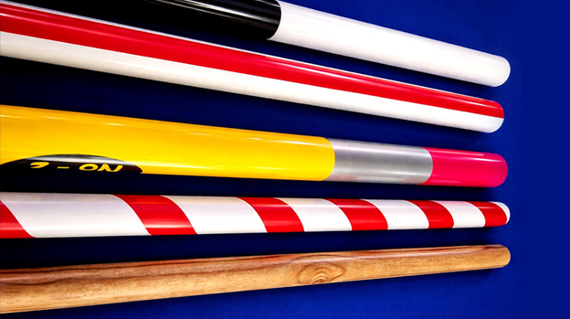 8 Foot Appearing Multi-Color Pole by Big Guy's Magic - Coloring Book Kicker Finale