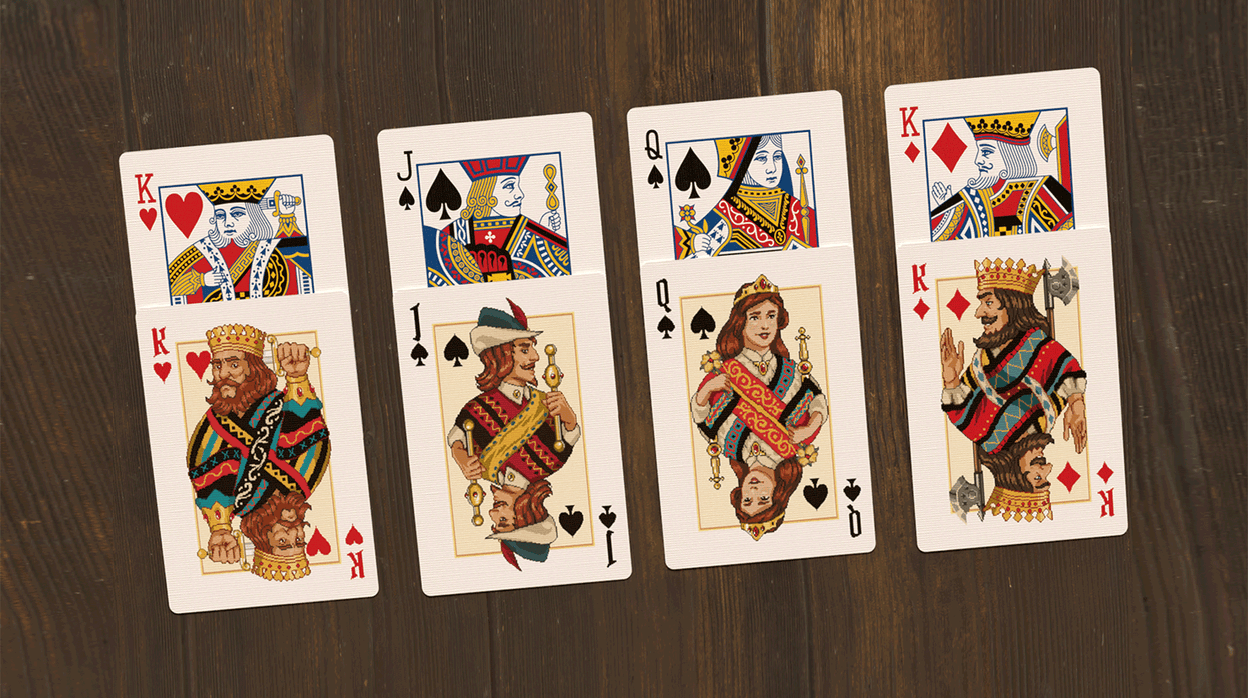 Pixel Kingdom (Sapphire Blue Edition) Playing Cards