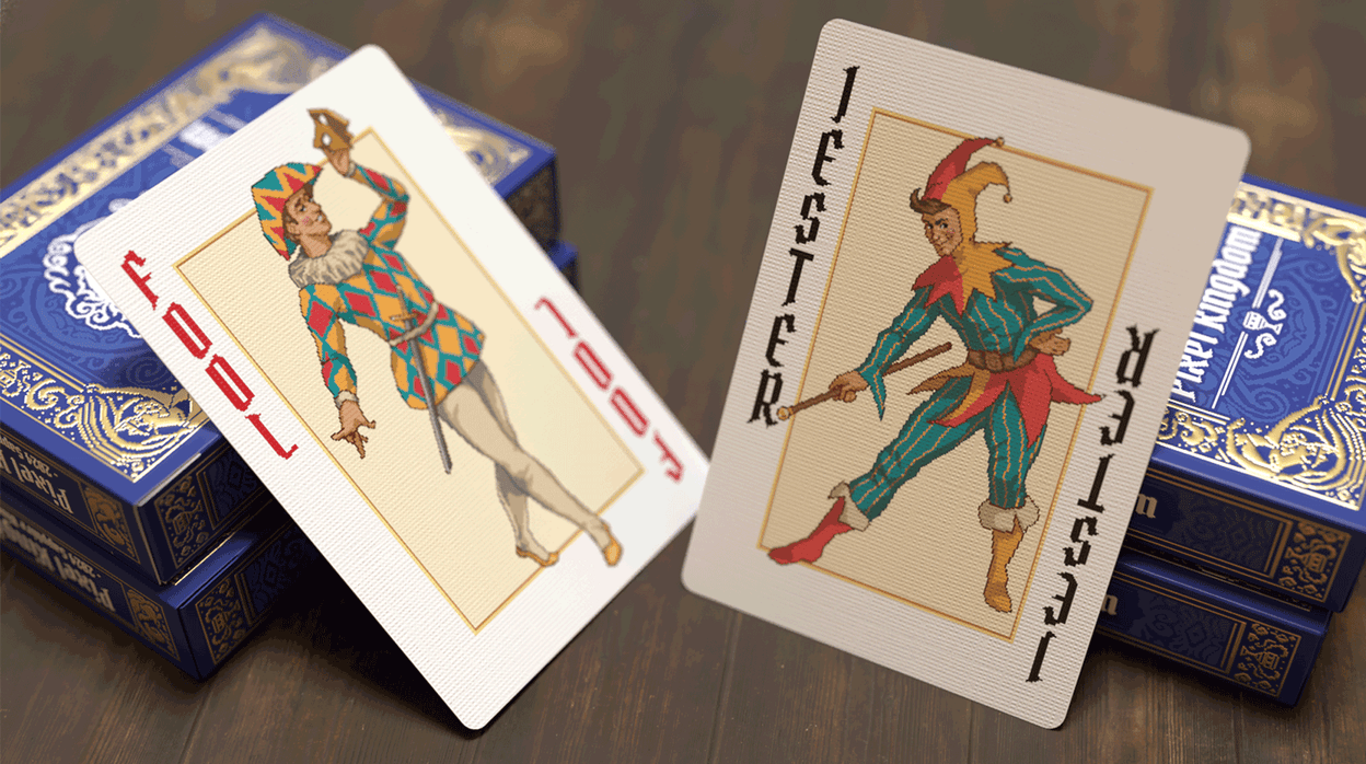 Pixel Kingdom (Sapphire Blue Edition) Playing Cards