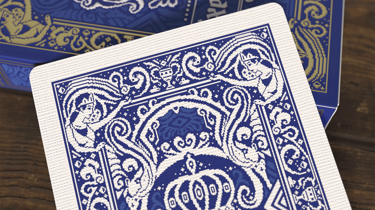 Pixel Kingdom (Sapphire Blue Edition) Playing Cards