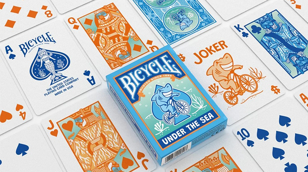 Bicycle Under the Sea Playing Cards by US Playing Card