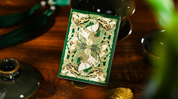 Year of the Horse (Green) Playing Cards by TCC Fashion