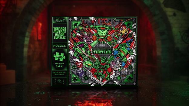 Teenage Mutant Ninja Turtle Jigsaw Puzzle by theory11