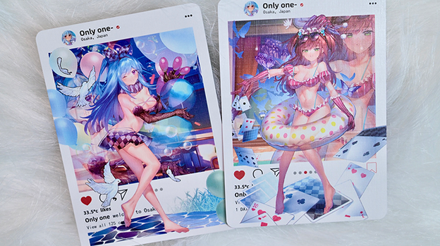 Sweet Cosplay Show - Azure Summer Playing Cards