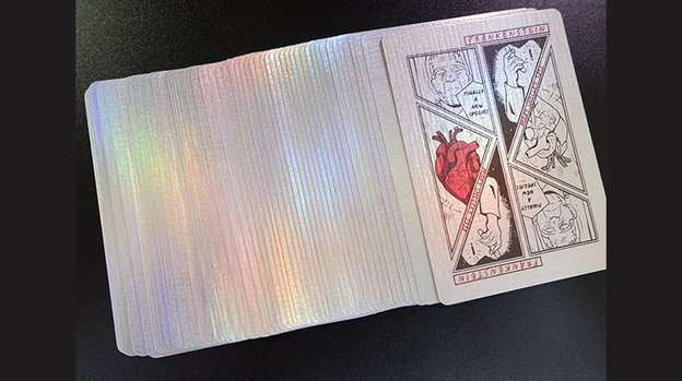 Frankenstein Series Holographic Comic Edition (Gilded) Playing Cards