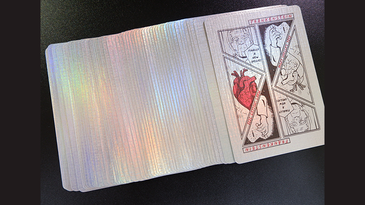 Frankenstein Series Holographic Comic Edition (Gilded) Playing Cards