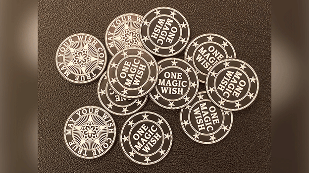 Giveaway Magic Wishing Coins (20 Plastic Coins) by Alan Wong