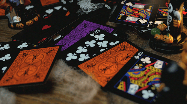 Bicycle Reverse (Orange) Playing Cards