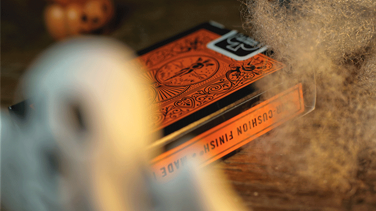 Bicycle Reverse (Orange) Playing Cards