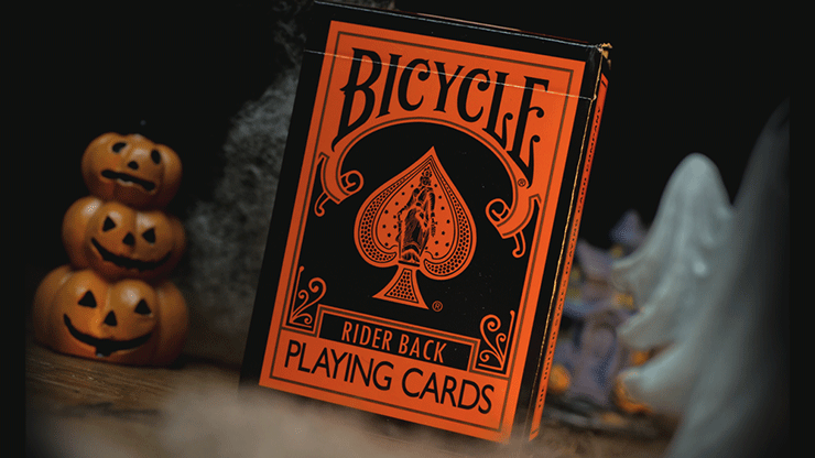 Bicycle Reverse (Orange) Playing Cards