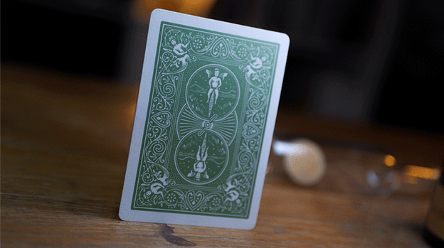 Bicycle Metallic Emerald Playing Cards