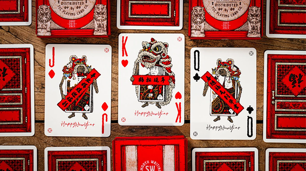 New Year Playing Cards by Smooth Writing