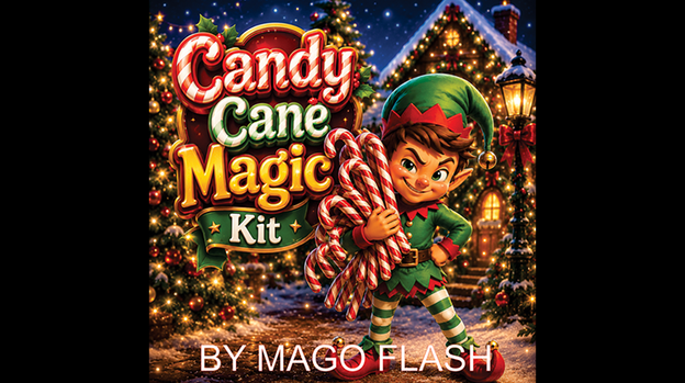 Candy Cane Magic Kit by Mago Flash