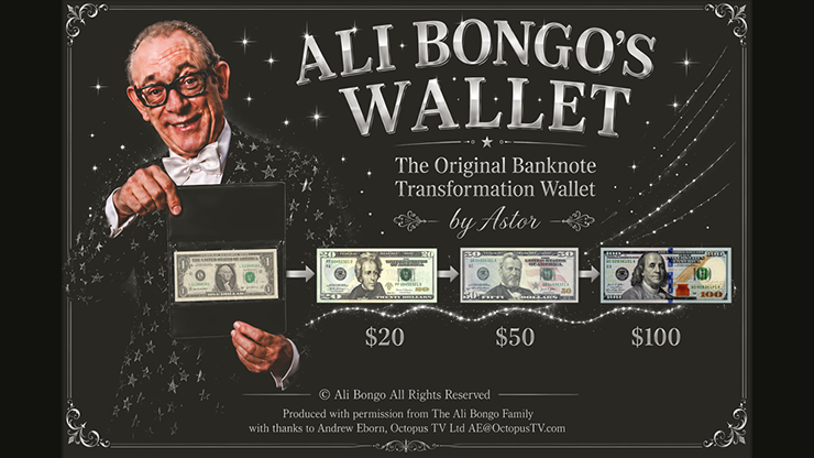 Ali Bongo's Wallet (Brown) by Astor