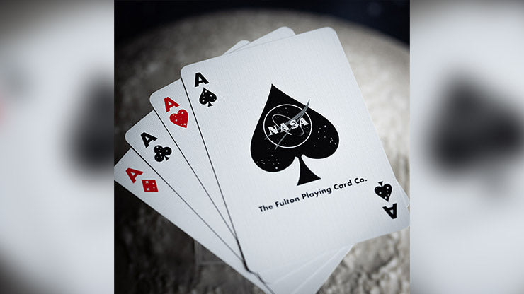NASA BLACK HOLE "MEATBALL" LOGO PLAYING CARDS