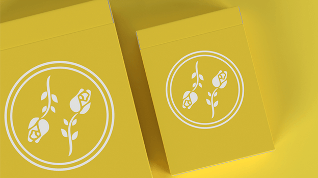 Black Roses Sunny Days Mini Playing Cards