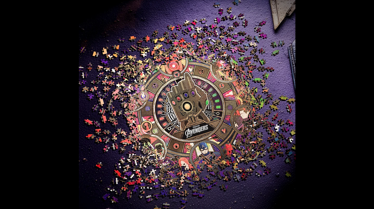Avengers Jigsaw Puzzle by theory11