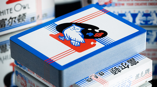 FULTON'S WHITE OWL PLAYING CARDS