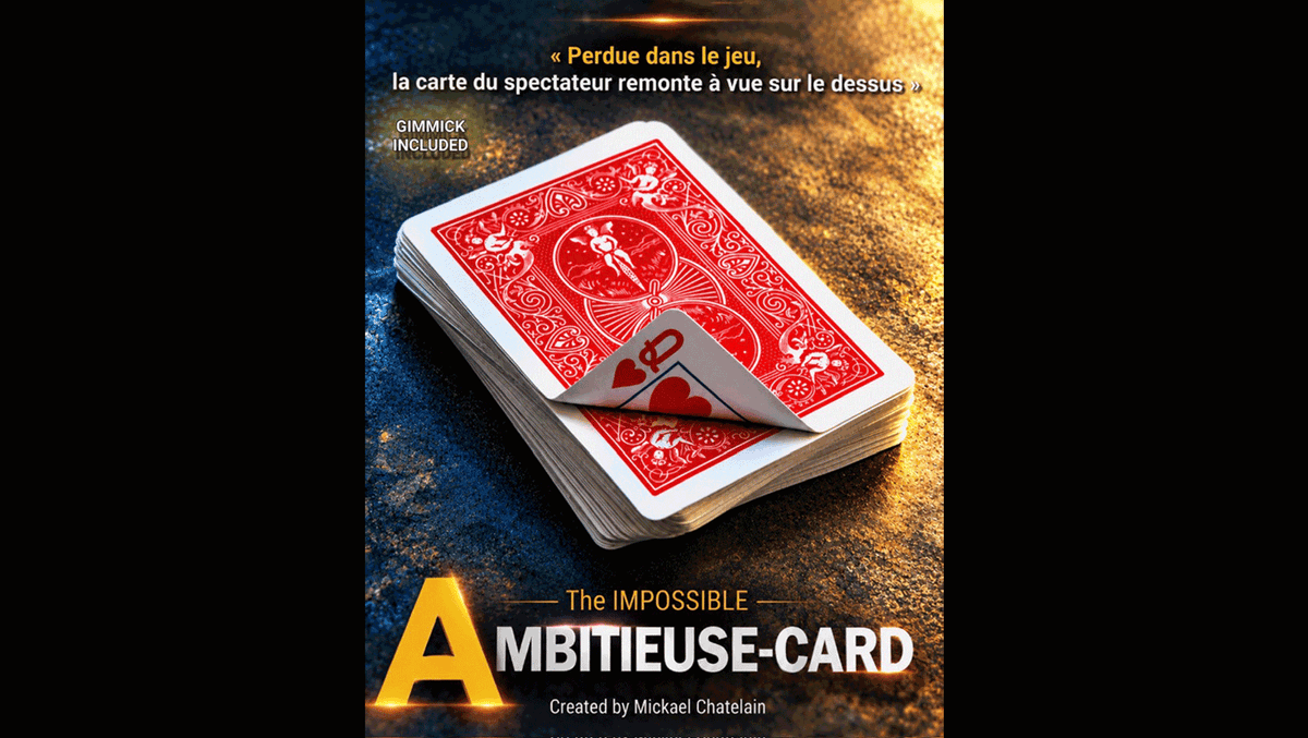IMPOSSIBLE AMBITIEUSE CARD (BLUE) by Mickael Chatelain