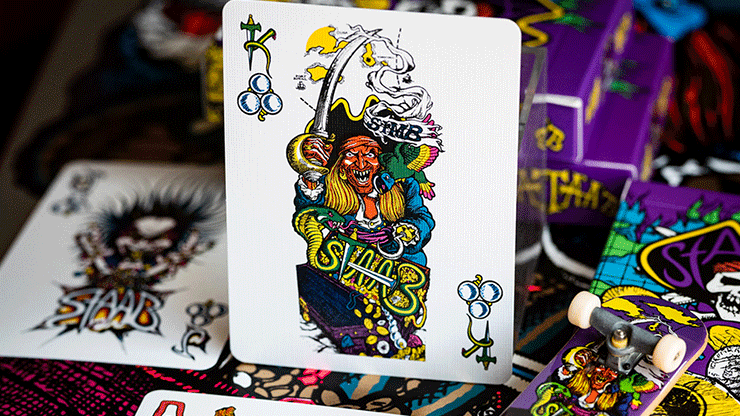 KEVIN STAAB 40TH ANNIVERSARY PIRATE PLAYING CARDS