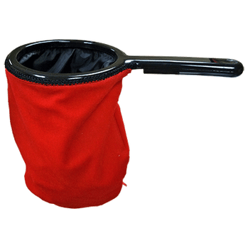 Change Bag Velvet with Zipper (Red) by Bazar de Magia - Trick