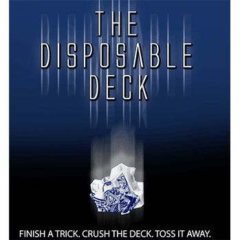 Disposable Deck 2.0 (blue) by David Regal - Trick