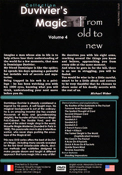 Duvivier's Magic Volume 4: From Old To New by Dominique Duvivier - DVD