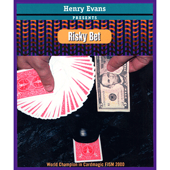 Risky Bet (Red) (US Currency, Gimmick and VCD) by Henry Evans