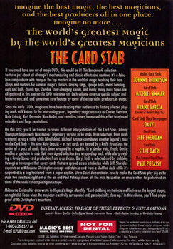 World's Greatest Magic: Card Stab - DVD