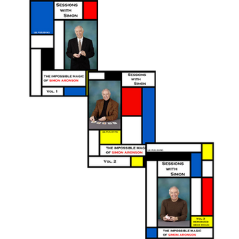 Sessions with Simon: the Impossible Magic of Simon Aronson Set (Vol 1 thru 3) - Video Download