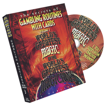 World's Greatest Magic: Gambling Routines With Cards Vol 3 - DVD